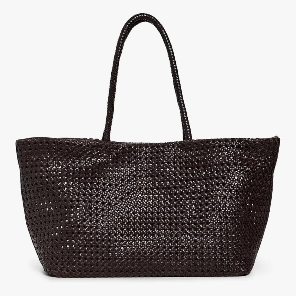 Madewell Handwoven cane tote bag- only to Oct 20th